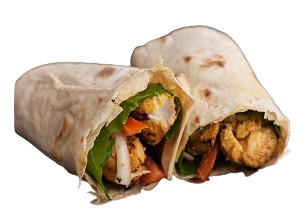 Chicken Pakora Wrap 