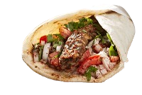 Lamb Shish Wrap 